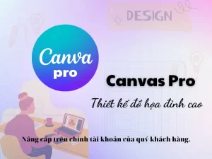 Tài khoản canvas pro 6 tháng