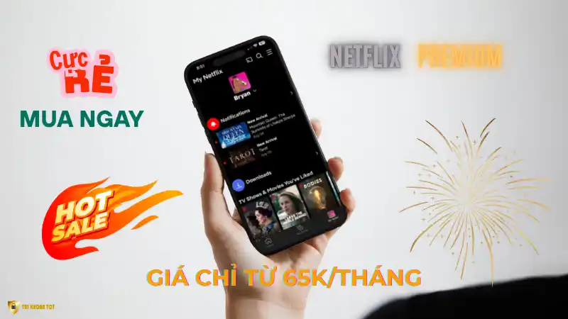 Netflix là nền tảng cung cấp các bộ phim và chương trình truyền hình, bao gồm cả phim ảnh bản quyền.