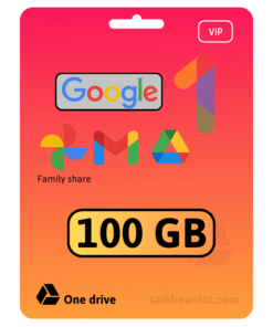 Tài khoản Google One (Google Drive) 100GB 1 năm